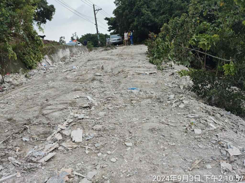 ▲ 民眾批旗山區中寮一路一帶 轄區派出所平常沒在巡邏。（民眾提供）