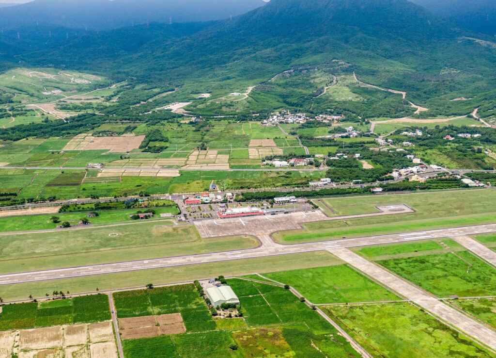 ▲空中遊覽俯瞰。(屏東縣政府提供)