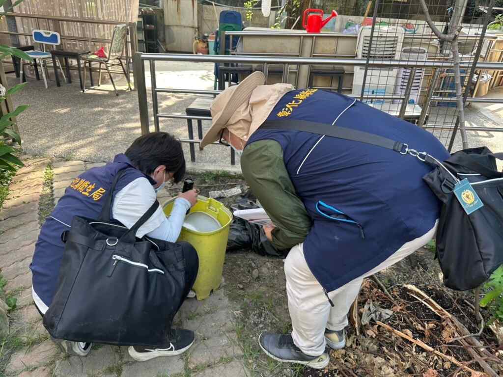 ▲彰化縣今年首例本土登革熱個案現蹤,籲請民眾落實孳生源清除,醫療院所提高通報警覺。 (彰化縣衛生局提供)