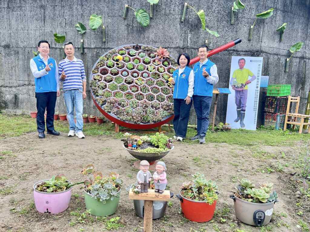 ▲苗栗獅潭仙草花節以「仙境夢遊」為主題，呈現獅潭鄉特有的自然風光與人文風情。（記者蘇彩娥攝）