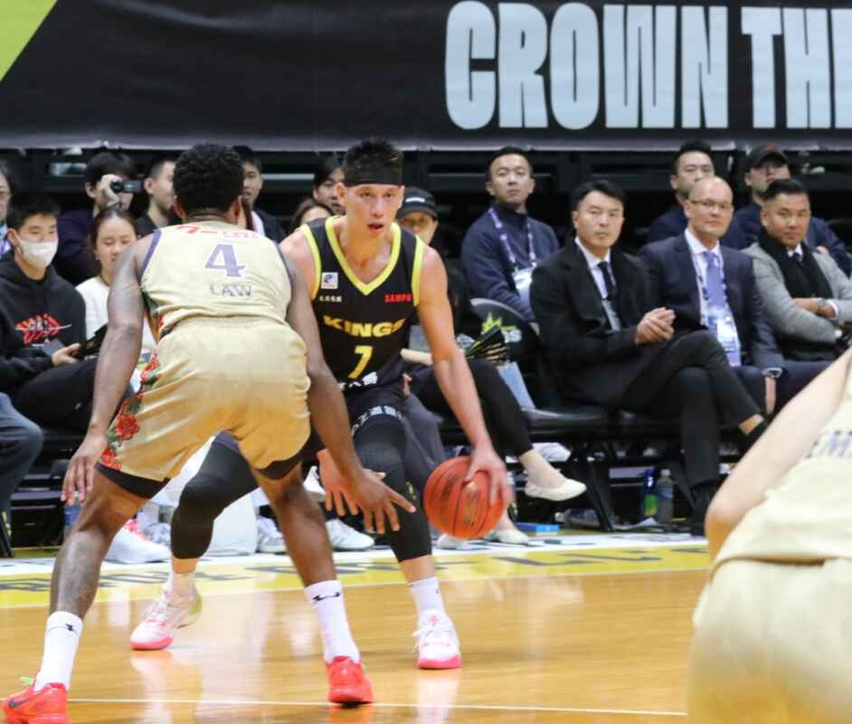 林書豪獨得26分，帶領新北國王大勝琉球國王隊。 (魏冠中攝影)