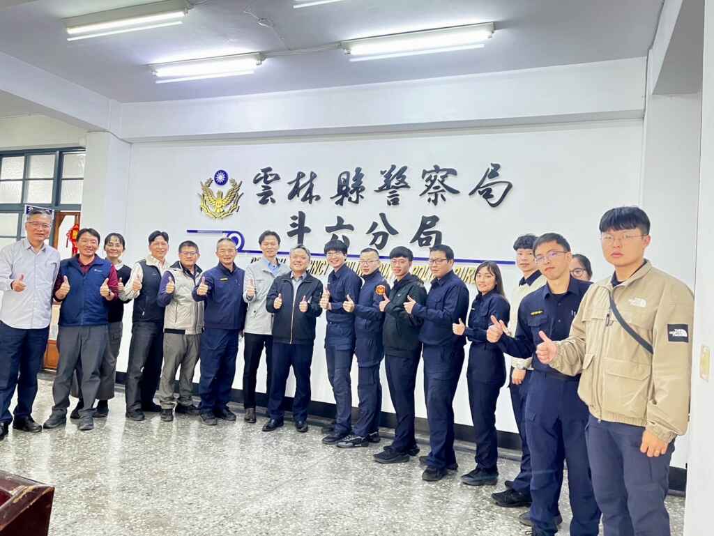 斗六警分局增加10名生力軍。(記者廖承恩翻攝)