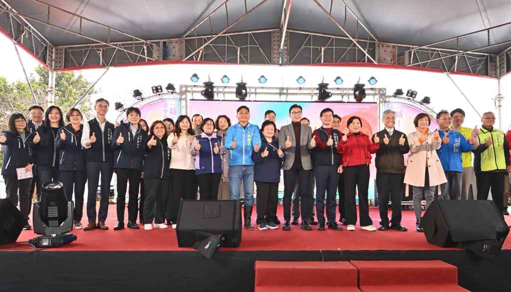 ▲台中東勢新丁粄節是非常具有傳統歷史的客庄民俗活動,每年選在「正月半」(元宵節)舉辦,熱鬧非凡,成功打響節慶品牌知名度。(記者張玉泰攝)