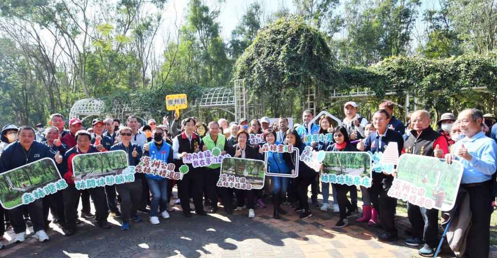 ▲溪州公園森林區修繕預計8月底完工,將增設景點與休憩空間,提升遊憩品質,讓民眾未來不用舟車勞頓捨近求遠到溪頭,就近就可享受自然美景與芬多精。(彰化縣政府提供)