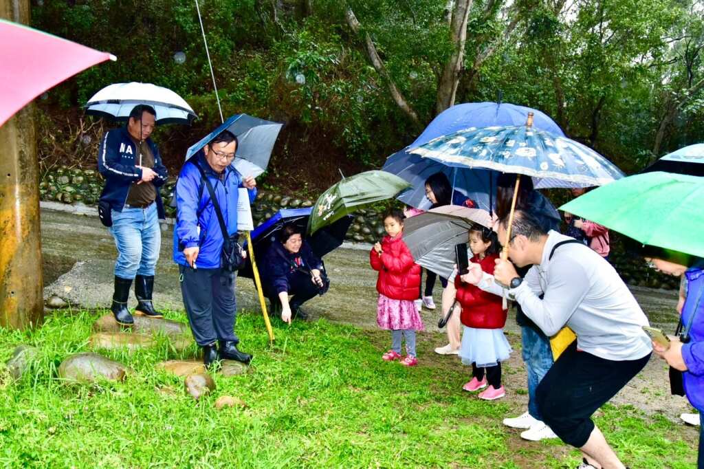 專業老師帶隊解說鐵砧山生態