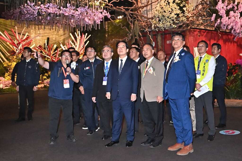 ▲2025亞太蘭花會議暨臺灣國際蘭展盛大開幕,國內外嘉賓雲集。(記者張玉泰攝)