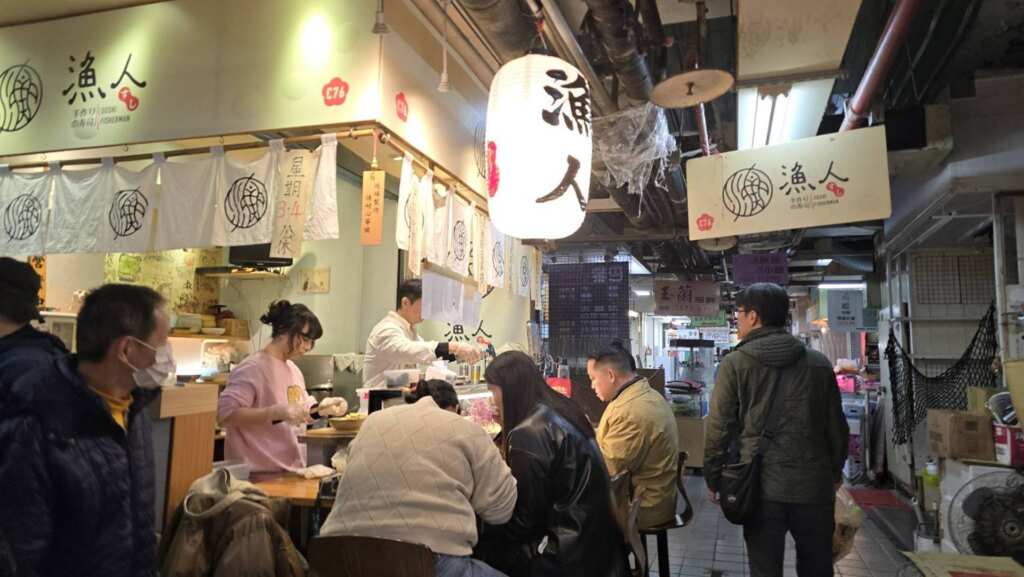 ▲基隆市府力求改善基隆仁愛市場用餐環境，提升民眾享用美食舒適度。（基隆市政府提供）
