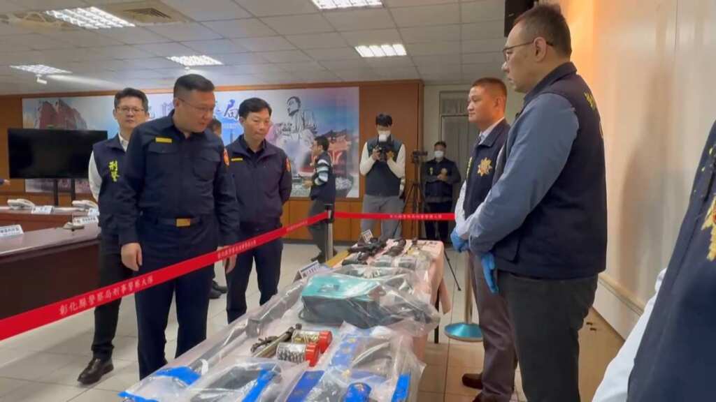 ▲彰化縣警察局從2月至3月執行全國掃黑及肅槍專案,成功削弱了犯罪集團的力量。(記者林明佑翻攝)