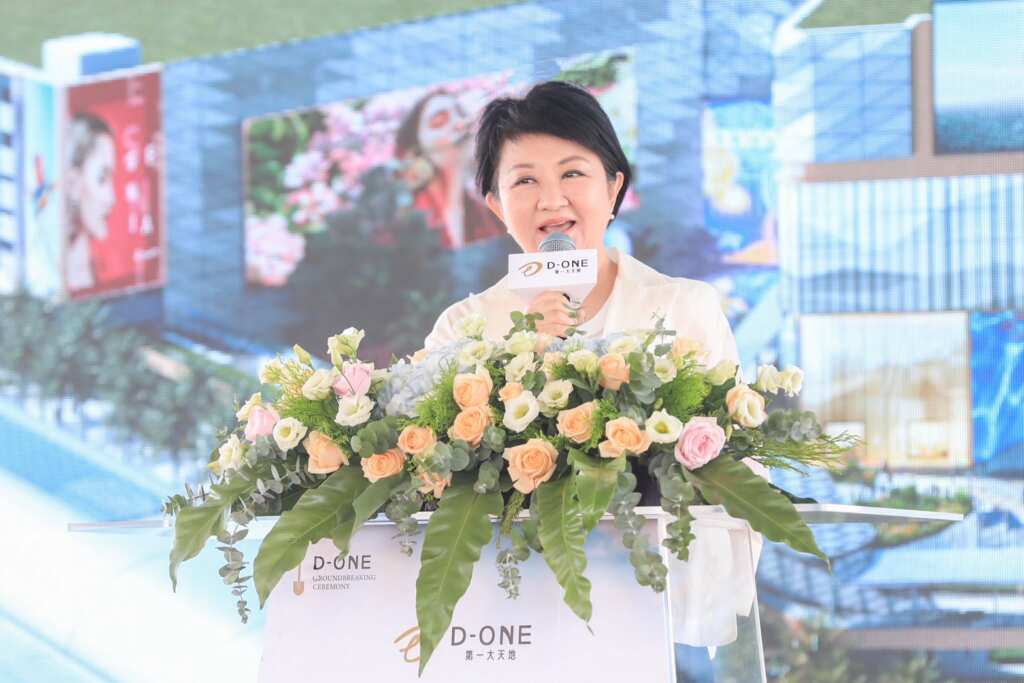 ▲全國最大購物商場「D-ONE第一大天地」在台中。（台中市經發局提供）