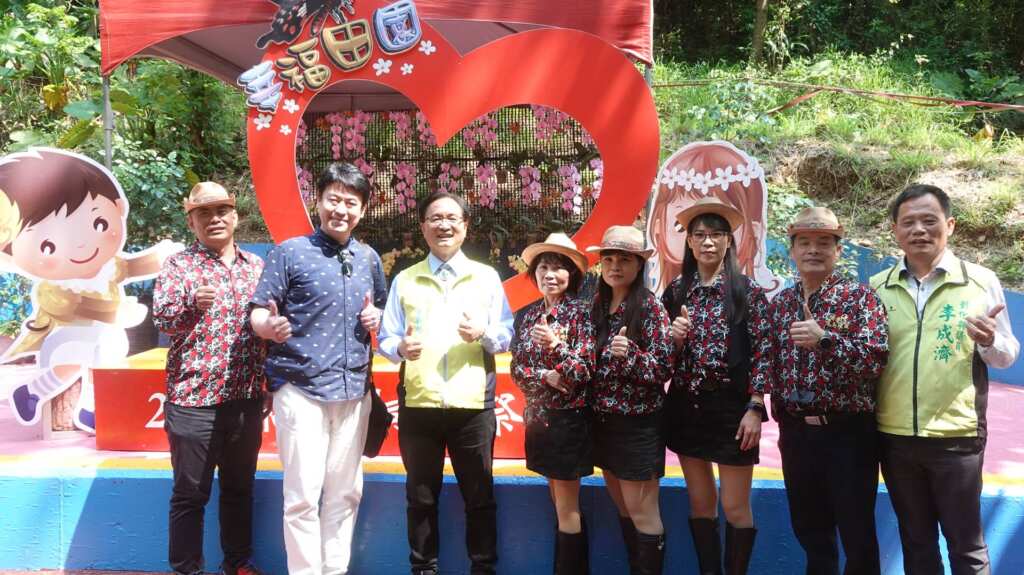 ▲林世賢市長邀請全國各地民眾,到彰化市福田賞桐生態園區一遊,保證會有一段美好又詩情畫意的回憶。(記者林明佑攝)