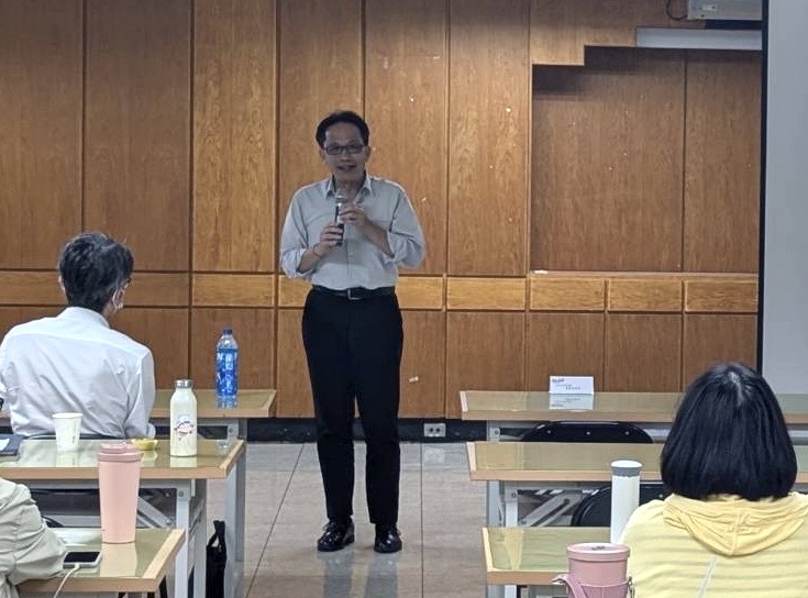 政風處長邢啟春強調，廉政是一場長期戰役，通力合作才能建構真正具有韌性的防貪體系。(記者廖承恩翻攝)