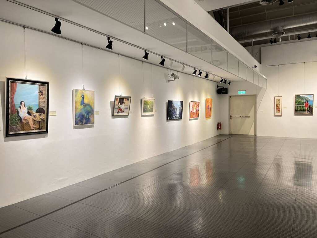 ▲「藝術生活 2025新竹縣美術協會會員聯展」即日起展出。(新竹縣政府提供)