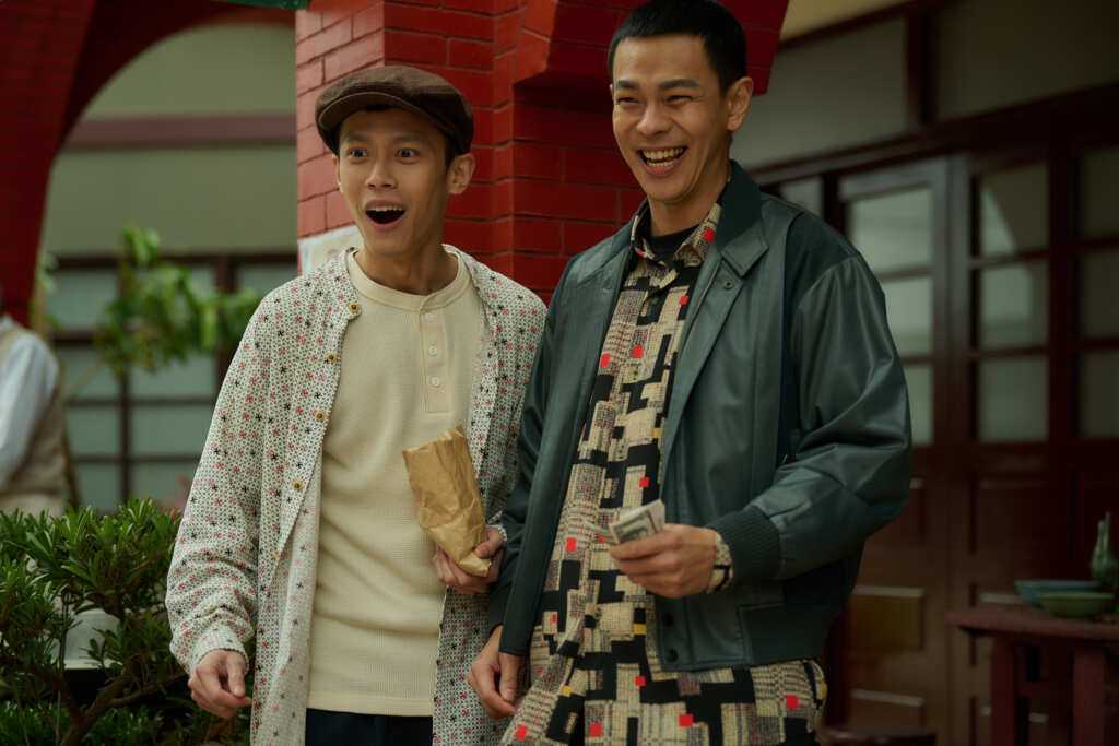 ▲孫綻(右)近期還參與了實境節目拍攝,回來一直和黃雋智(左)分享當兵點滴。(台視提供)