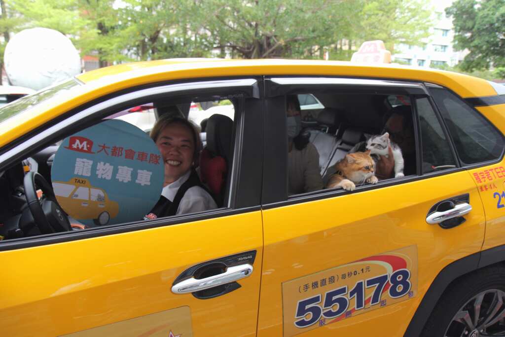 中市推動寵物友善計程車,提供寵物與飼主便捷舒適的出行方式