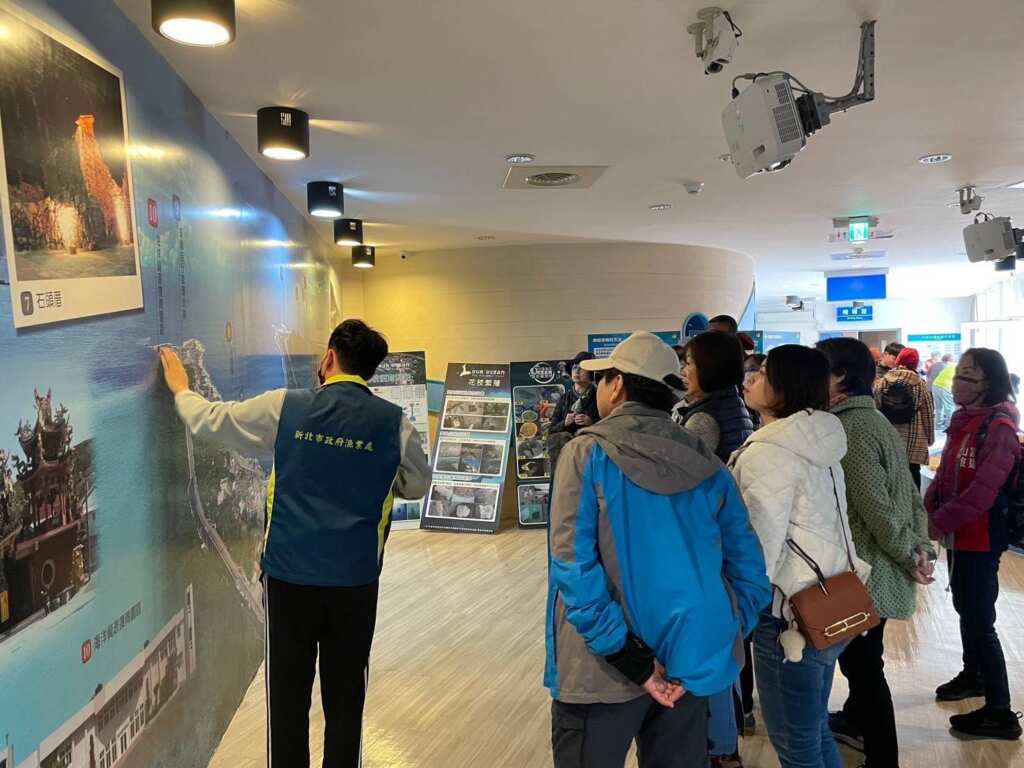 ▲來海洋復育園區認識各式各樣海洋生物。(新北市漁業處提供)