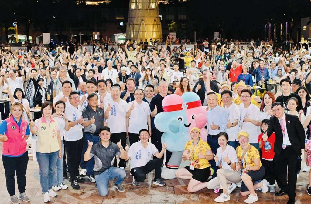 ▲新北「選手歡迎晚會」邀請來自世界各地的運動愛好者共襄盛舉。（新北市文化局提供）