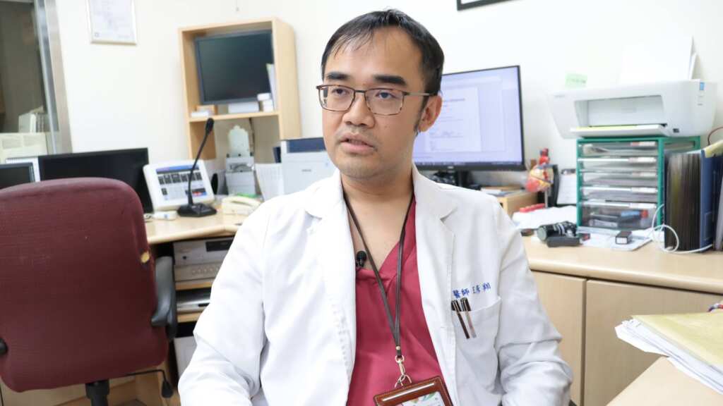 ▲彰化醫院心導管室主任王彥翔表示，通報快、消防隊專業急救快、快速打通心血管，「三快」奏效，強挽急性心肌梗塞患者於不測。（彰化醫院提供）