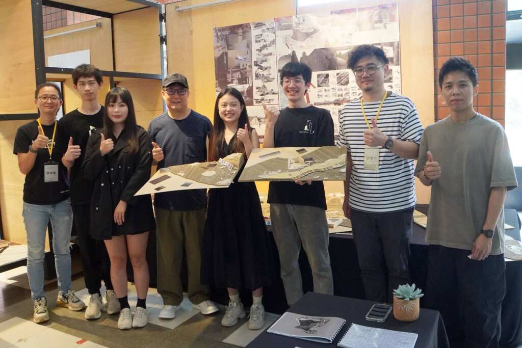▲大葉大學空設系4作品入圍A+文化資產創意獎。（記者林明佑翻攝）