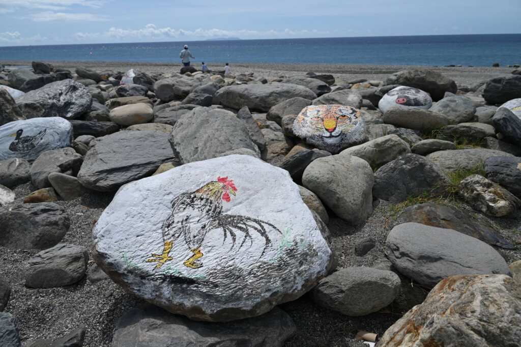 ▲守護海岸環境,臺東市公所用藝術為海洋發聲。(臺東市公所提供)