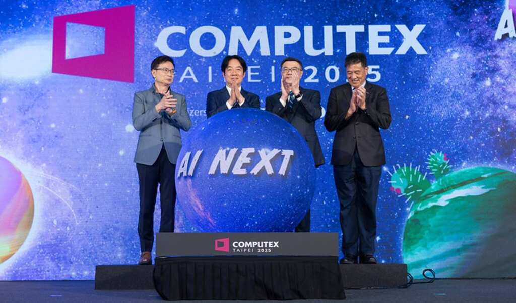 ▲總統出席「2025年台北國際電腦展(COMPUTEX)開幕典禮」