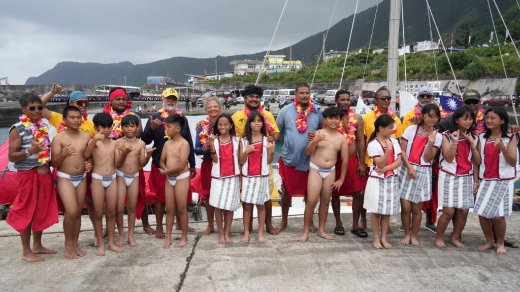 Alingano Maisu帆船航抵蘭嶼　寫下南島航海史新的一頁
