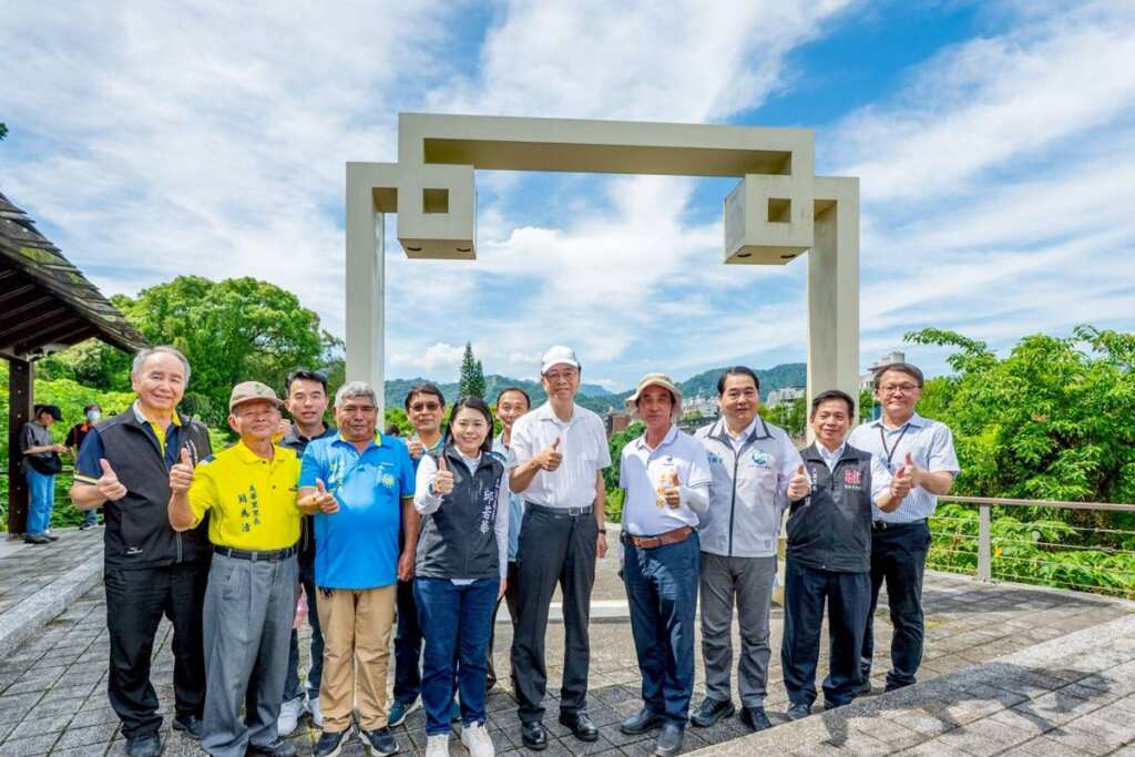 ▲桃園市長張善政期勉打造大龍門廊帶重要景點。