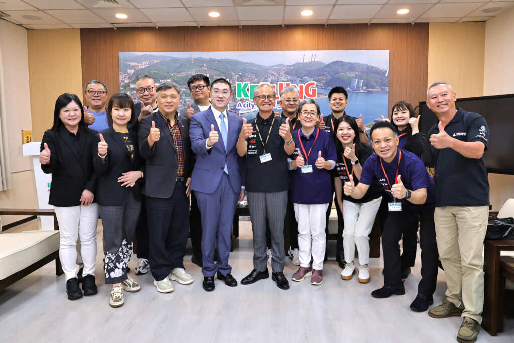 ▲宮古島市長率團訪基隆,共啟2025潮境海灣節帆船月國際交流新篇章。(基隆市政府提供)