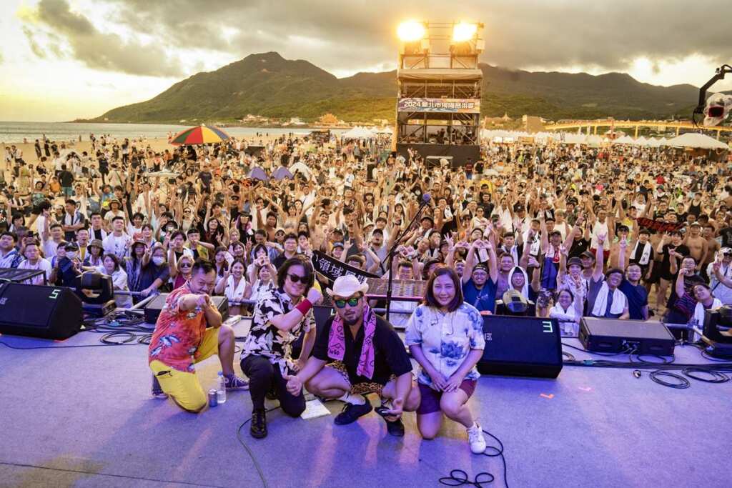 ▲「貢寮海洋音樂祭」將於7月26日至27日在風光明媚的貢寮福隆海水浴場沙灘盛大展開。(活動資料照/新北市觀旅局提供)