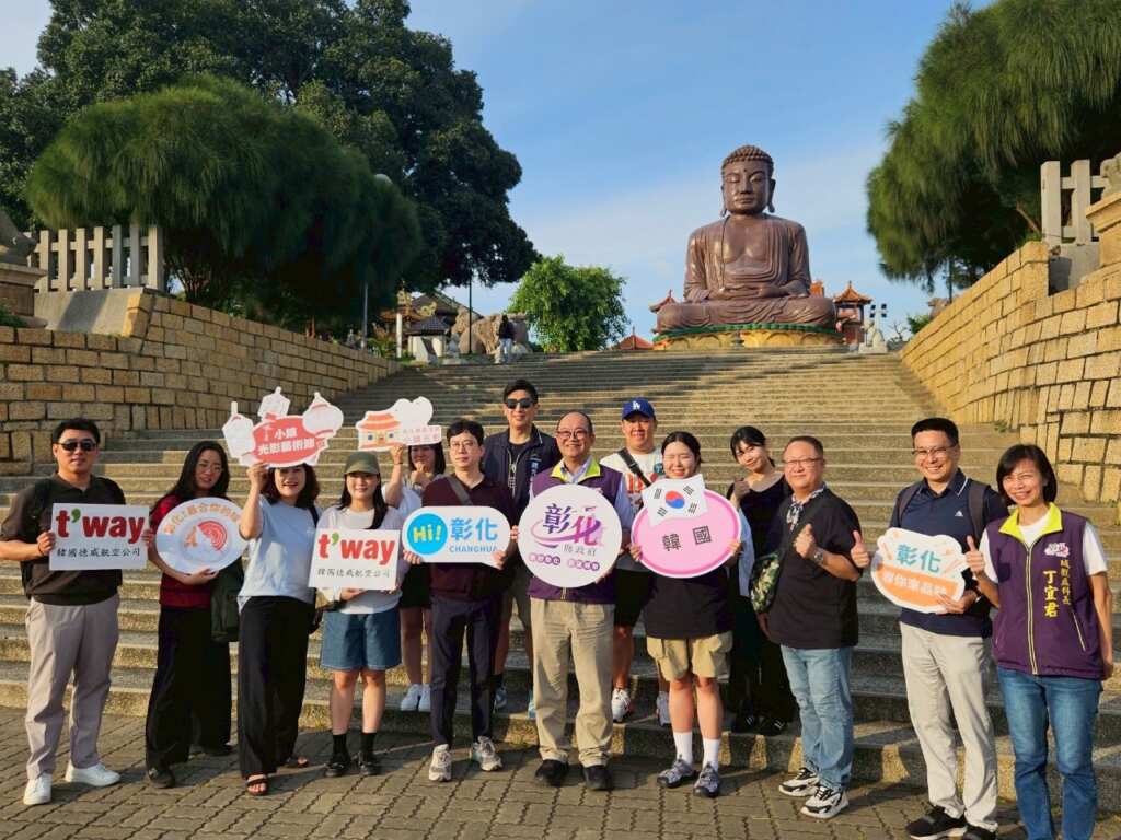 ▲彰化實地踩線，透過親身體驗，以消費者角度設計具吸引力的旅遊行程，同時透過媒體的力量提升彰化知名度、增加彰化曝光度。（彰化縣政府提供）