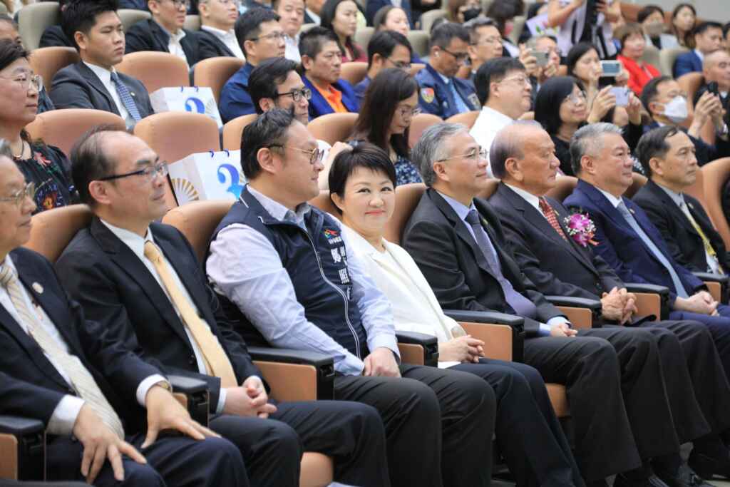 ▲ 市長盧秀燕出席朝陽科大30週年校慶活動。（記者廖妙茜翻攝）