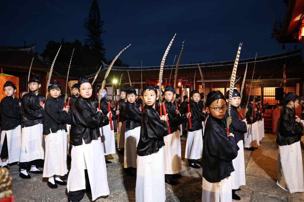 113年度秋祭大成至聖先師孔子釋奠典禮，今（28）日清晨5時於孔廟大成殿舉行。