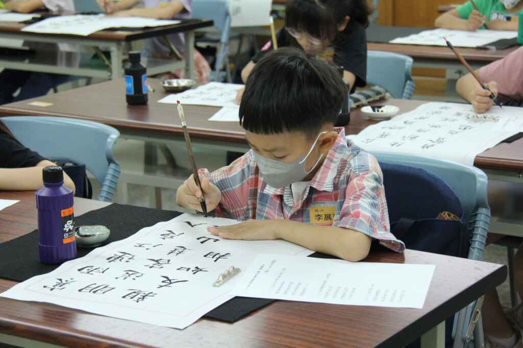 ▲今年大墩盃學生書法比賽共782名參賽者,歷兩階段賽程激烈角逐。(台中市文化局提供)
