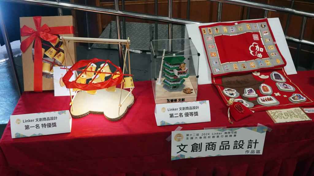 ▲Linker文創商品設計。(記者林明佑攝)