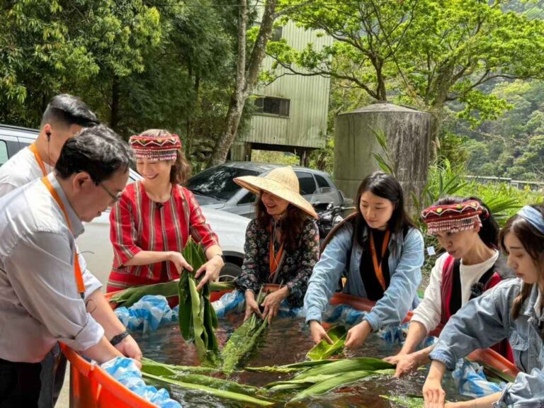 ▲全台最大的月桃生產園區「那羅月桃工坊」，附近有超過10種的原生月桃品種，漫步月桃田間享受香氣。（新竹縣市政府提供）