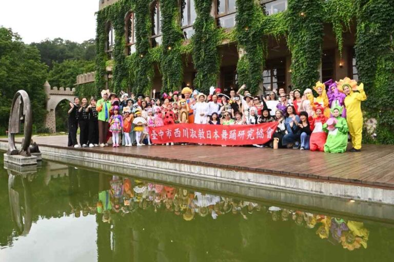 ▲2024西川流藝術家庭日「悠遊嵐城」在5月25日於苗栗天空之城景觀餐廳盛大登場！（記者張玉泰攝）