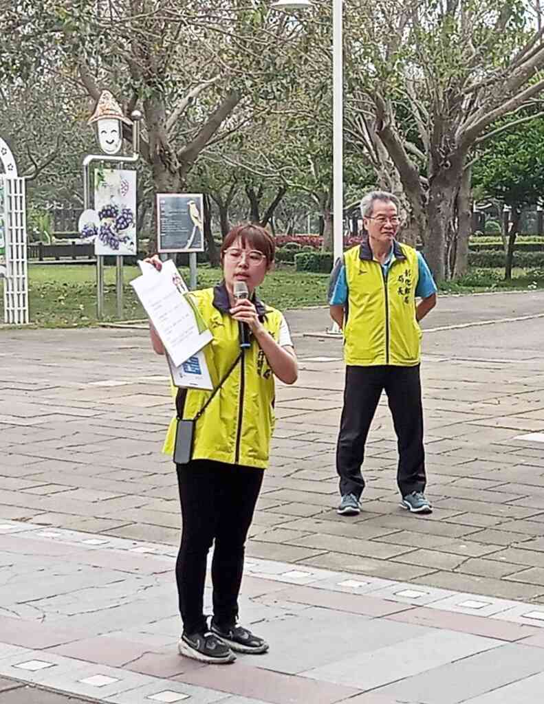 ▲彰化郵局防詐宣導。(記者林明佑翻攝)