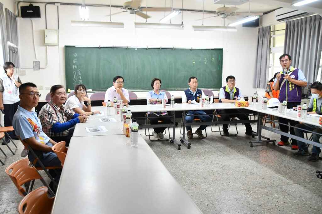 ▲彰化縣政府工務處進行簡報。(彰化縣政府提供)