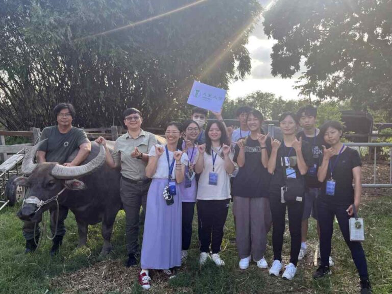 ▲大葉大學師生參訪與泥共好在地創生場域。（大葉大學提供）