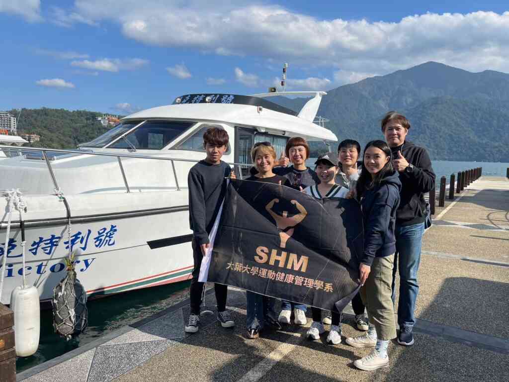 ▲大葉大學運健系輔導學生考取動力小船及遊艇證照。(大葉大學提供)