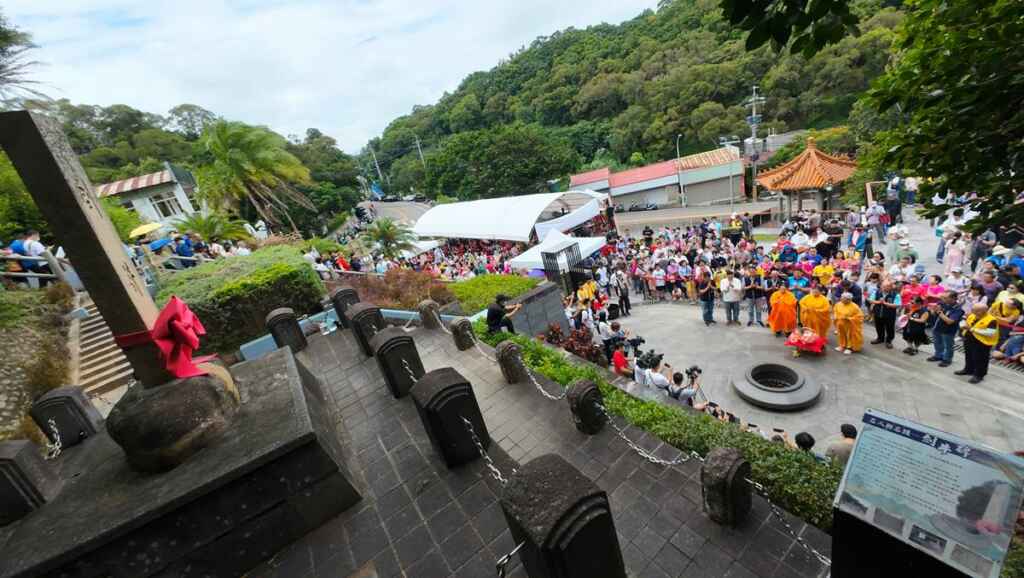 ▲大甲鐵砧山劍井端午取水祈福儀式。(台中觀旅局提供)
