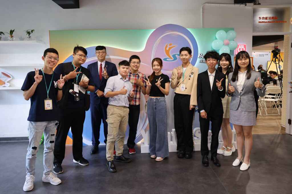 ▲青年職涯發展中心新址闢有職涯魔法學苑體驗空間可協助青年找到職涯方向。(中彰投分署提供)